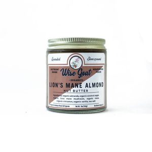 Lion's Mane Almond Butter: 4.5 oz