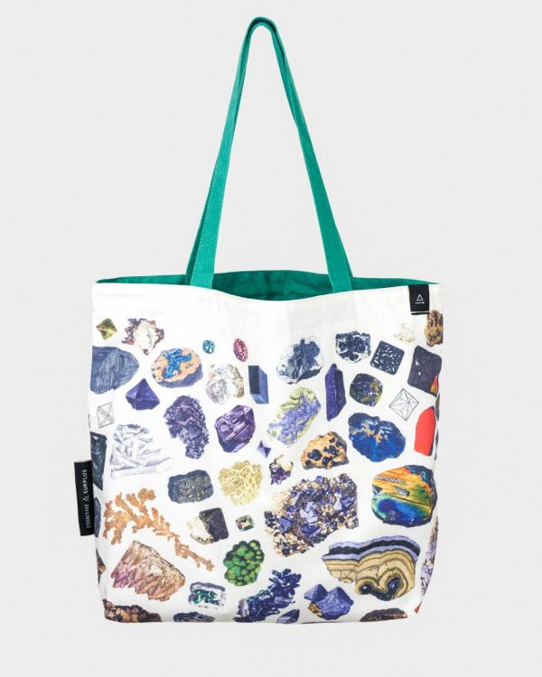 Gems & Minerals Canvas Shoulder Tote (Case of 6)